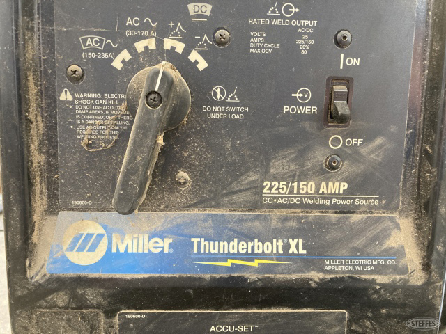 Miller thunderbolt xl